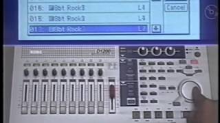 KORG D1200 MKII video manual [upl. by Sophronia]