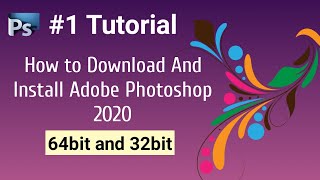 How to Download and Install Photoshop 2020 Free 32bit and 64bit  Learn with MR  Mentor Rutaba [upl. by Titania587]