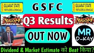 GSFC Q3 Results 2025  GSFC results today  GSFC share latest news  GSFC share results  GSFC share [upl. by Froh126]