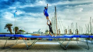 Worlds Best Trampoline Tricks in 4K Eurotramp [upl. by Nacim]