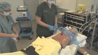 Emergency Exploratory Laparotomy  Abdominal Incision [upl. by Olenka724]