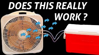 Homemade Air Conditioner Tested [upl. by Yeliac]