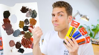 Comment faire du marron en peinture  JRAVQ 1 [upl. by Wojcik]