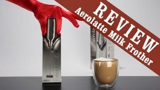 Aerolatte Milk Frother  Exclusive Review [upl. by Eisor56]