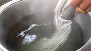 Thai Rice Flour Noodles Recipe [upl. by Bogart]