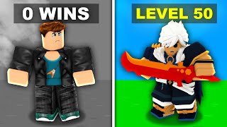 LEVEL 0 TO 50 in Roblox Bedwars [upl. by Guttery]