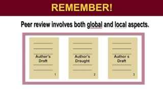 Peer Review Commenting Strategies [upl. by Mortimer895]