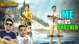 MY BROTHER CHALLENGED ME IN PUBG MOBILE LITE [upl. by Yrellih]