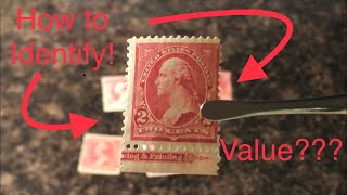 How to Identify 1890’s George Washington Stamp Variations [upl. by Wu207]