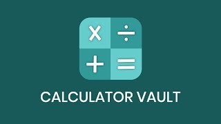 Calculator Vault  Hide Photo Video amp App Lock [upl. by Rame]