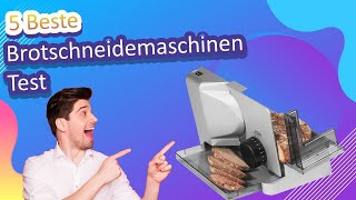 5 Beste Brotschneidemaschinen Test [upl. by Llenod]