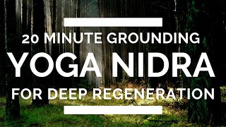 Grounding Yoga Nidra  20 Minutes with Ally Boothroyd [upl. by Uile]