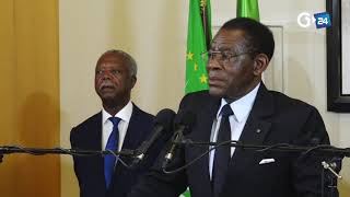 ENTRETIEN PRÉSIDENT TEODORO OBIANG NGUEMA [upl. by Leahcar]