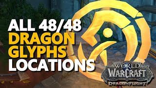 All Dragon Glyphs Locations WoW [upl. by Carlton]