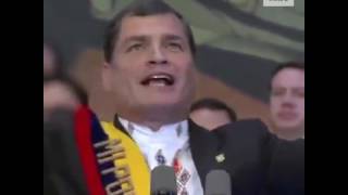 Nunca te voy a olvidar  Canción al presidente Rafael Correa [upl. by Yrral]