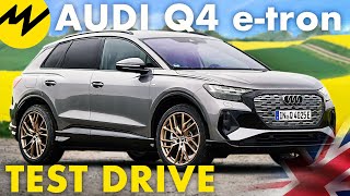 Test Driving the Audi Q4 etron  What does it have to offer  Motorvision International [upl. by Conyers]