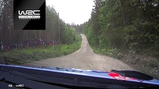 WRC  Neste Rally Finland 2019 Shakedown ONBOARD Breen [upl. by Letnohc]