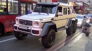 Monster Mercedes G63 6X6 AMG Fast Acceleration in the City [upl. by Barra]