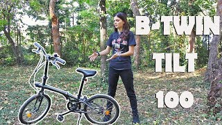 Whats the best thing about folding bikes  Btwin TILT 100 [upl. by Emsoc]