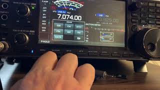 How to easily configure your Icom IC7610 for use with WSJTX [upl. by Greenwald]