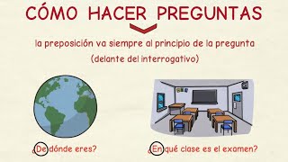 Aprender español Cómo hacer preguntas nivel básico [upl. by Ahras]