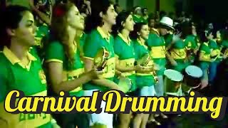 🥁🥁 Live Street Carnival Drumming the BEST BATUCADA UNREAL [upl. by Ennovahc]