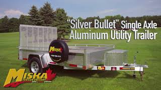 Miska Silver Bullet Utility Trailers [upl. by Ydisac]