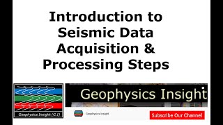 Seismic Data Acquisition Essential Processing Steps amp Techniques to Boost Your Geophysics Career [upl. by Aihn]