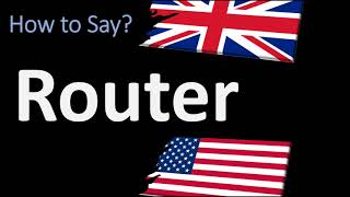 How to Pronounce Router CORRECTLY [upl. by Binni]