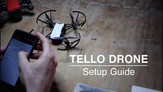 Tello Drone Setup Guide  Connect Tello Drone to Phone [upl. by Wimsatt219]