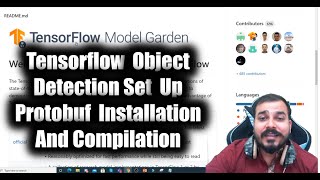 Step 4TFOD Set Up With Tensorflow 20 In WindowsProtobuf Installation And Compilation [upl. by Llennor737]