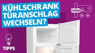 Kühlschrank Türanschlag wechseln  MEDION Tipps [upl. by Balch40]