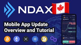 NDAX Mobile App Overview and Tutorial [upl. by Onailime714]