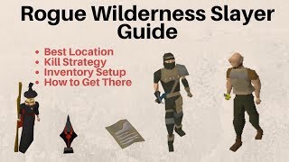 Rogues Wilderness Slayer Guide OSRS [upl. by Delanie]