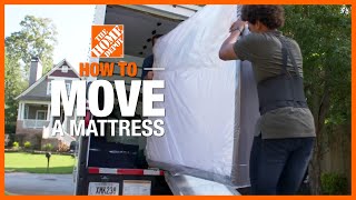 How to Move a Mattress  The Home Depot [upl. by Arim]