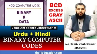 Binary Computer codes  BCD  EBCDIC  ASCII  UNICODE EXCESS  CS302 Short Lectures  DLD [upl. by Eliam856]