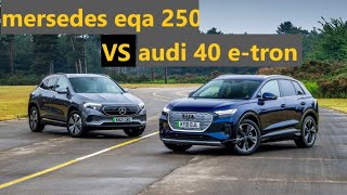 Audi Q4 etron vs Mercedes EQA [upl. by Anonyw]