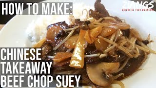 Ziangs Chinese takeaway Beef Chop Suey [upl. by Clarkin946]