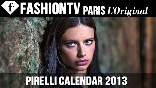 Pirelli Calendar 2013 ft Models Adriana Lima Karlie Kloss Sonia Braga Isabeli Fontana  FashionTV [upl. by Cadmar]