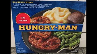 HungryMan Salisbury Steak Review [upl. by Oicaroh]