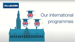 Study at KU Leuven Belgium introduction to our programmes  International university students [upl. by Nospmas368]