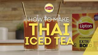 Lipton Thai Iced Tea Recipe [upl. by Trinee174]