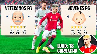 JOVENES VS VETERANOS EN FIFA 23 ¿Quién Ganará [upl. by Oneil]