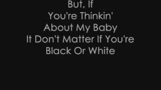 Michael Jackson  Black or White Lyrics [upl. by Auqinimod]