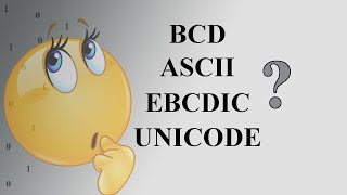 BCD code  ASCII code  EBCDIC code  Unicode Simple Explanation [upl. by Junius]