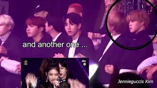 Jenmins Real Moments BTS Jimin  BLACKPINK Jennie [upl. by Carman]