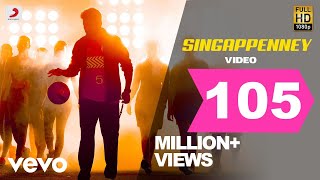 Bigil  Singappenney Video  Thalapathy Vijay Nayanthara  A R Rahman [upl. by Erbma]