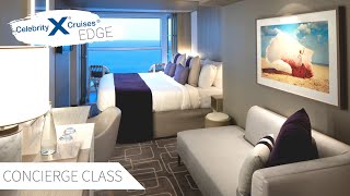 Concierge Class Stateroom  Celebrity Edge Full Walkthrough Tour amp Review 4K  2021 [upl. by Bastien]