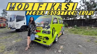 MODIFIKASI DAIHATSU ZEBRA BODYTECH KUPU [upl. by Lamaj]