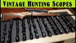 Vintage hunting scopes the most complete review ever [upl. by Ennovyhs]